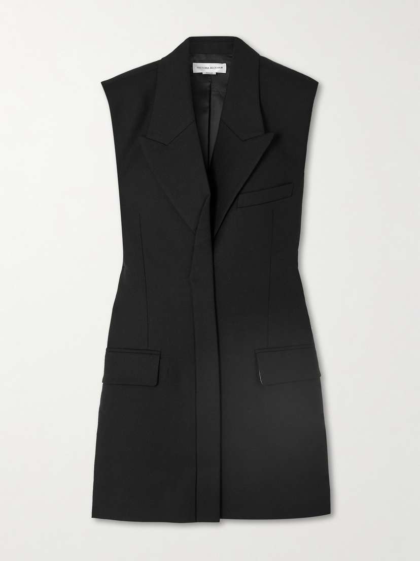 Victoria Beckham Crepe Mini Dress - UK 12
