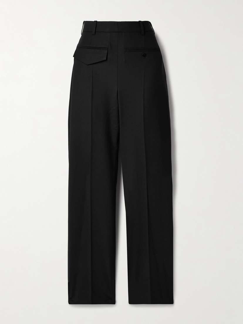 Victoria Beckham Twill Wide-leg Pants