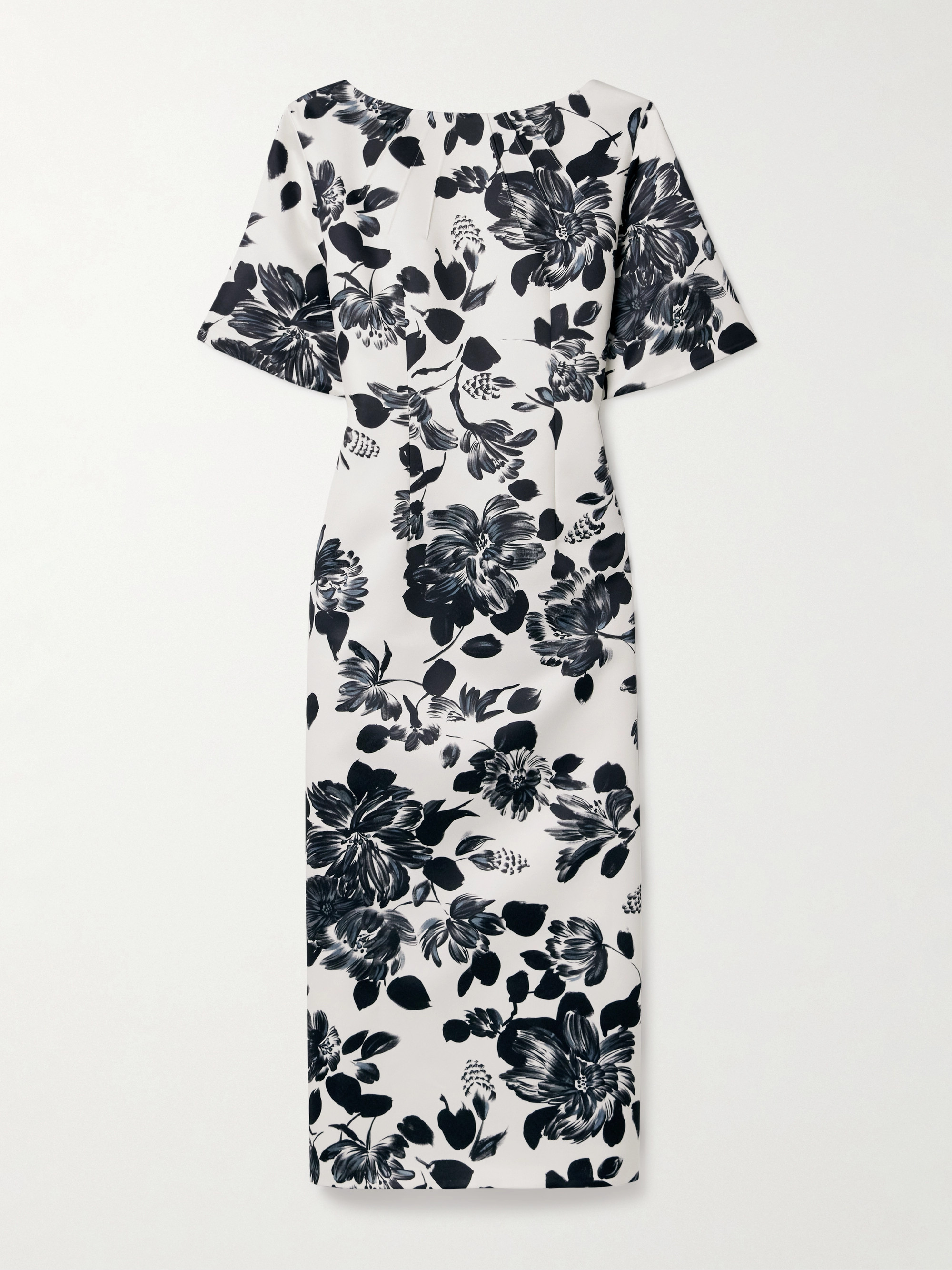 Emilia Wickstead Kora floral-print twill midi dress thumbnail