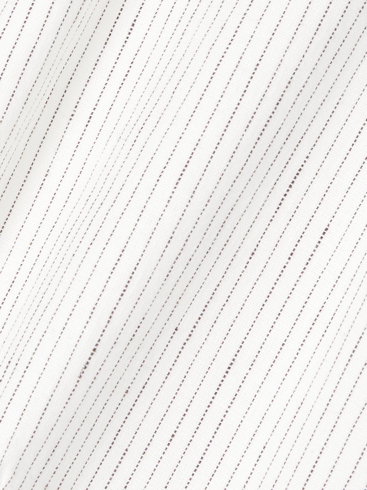 Pinstriped Linen-Blend Vest