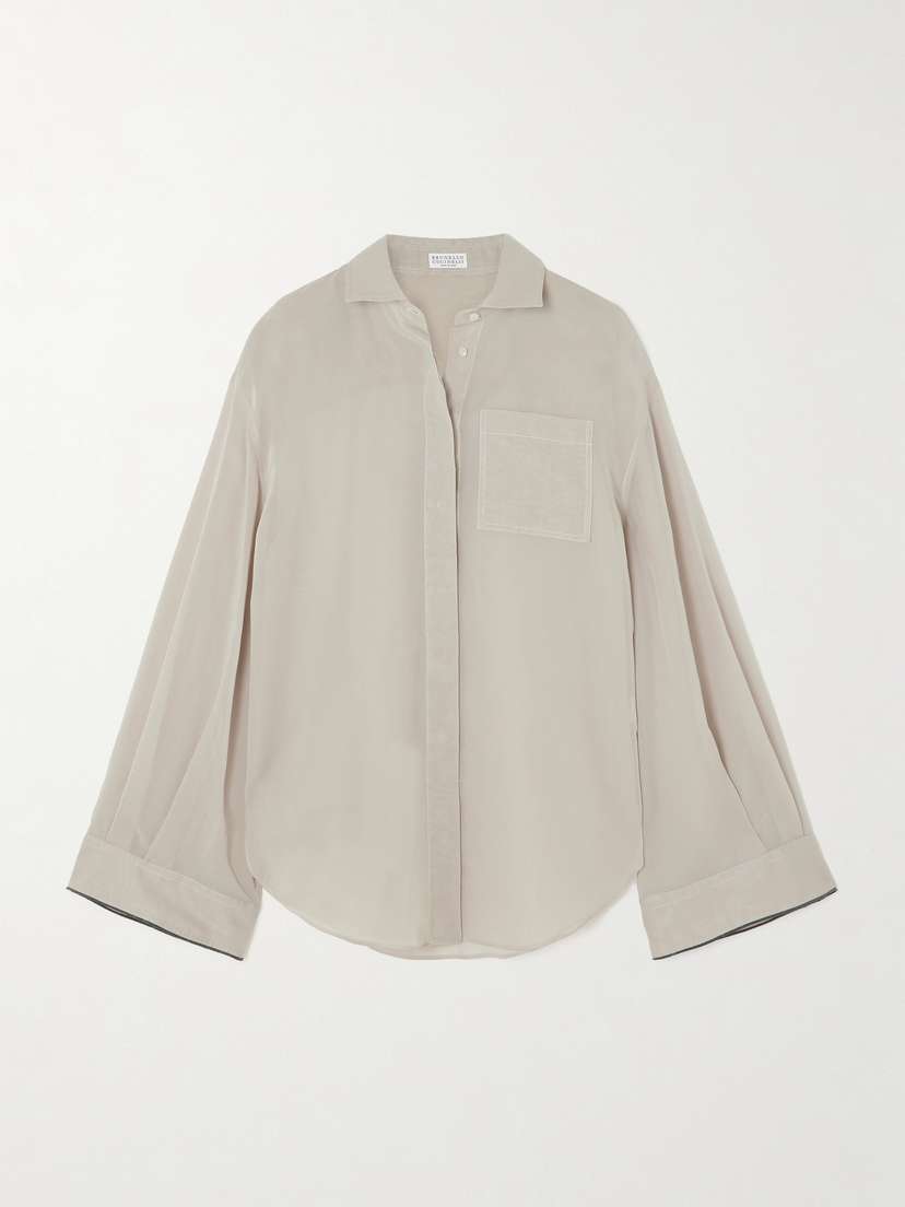 Brunello Cucinelli Cotton-voile Shirt