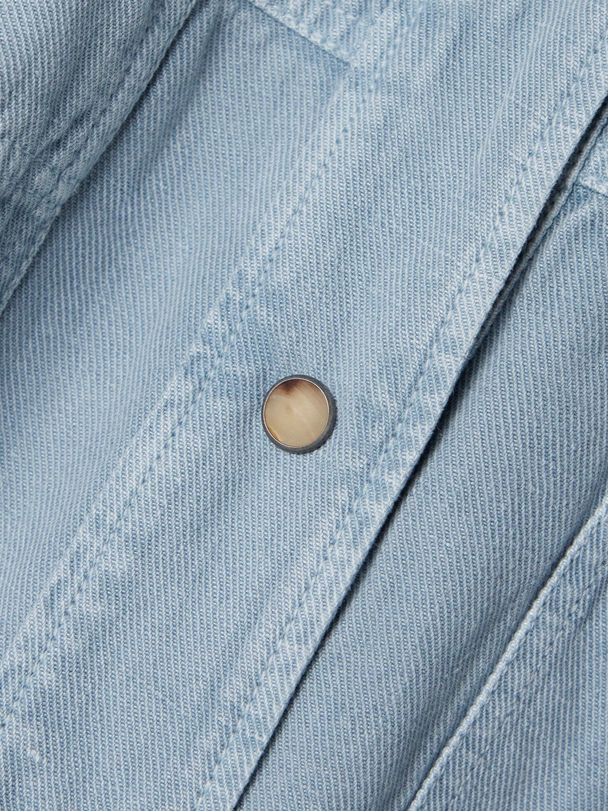 Bead-Embellished Cotton And Linen-Blend Twill Shirt