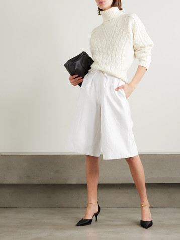 Emilia Wickstead Apera cloqué shorts