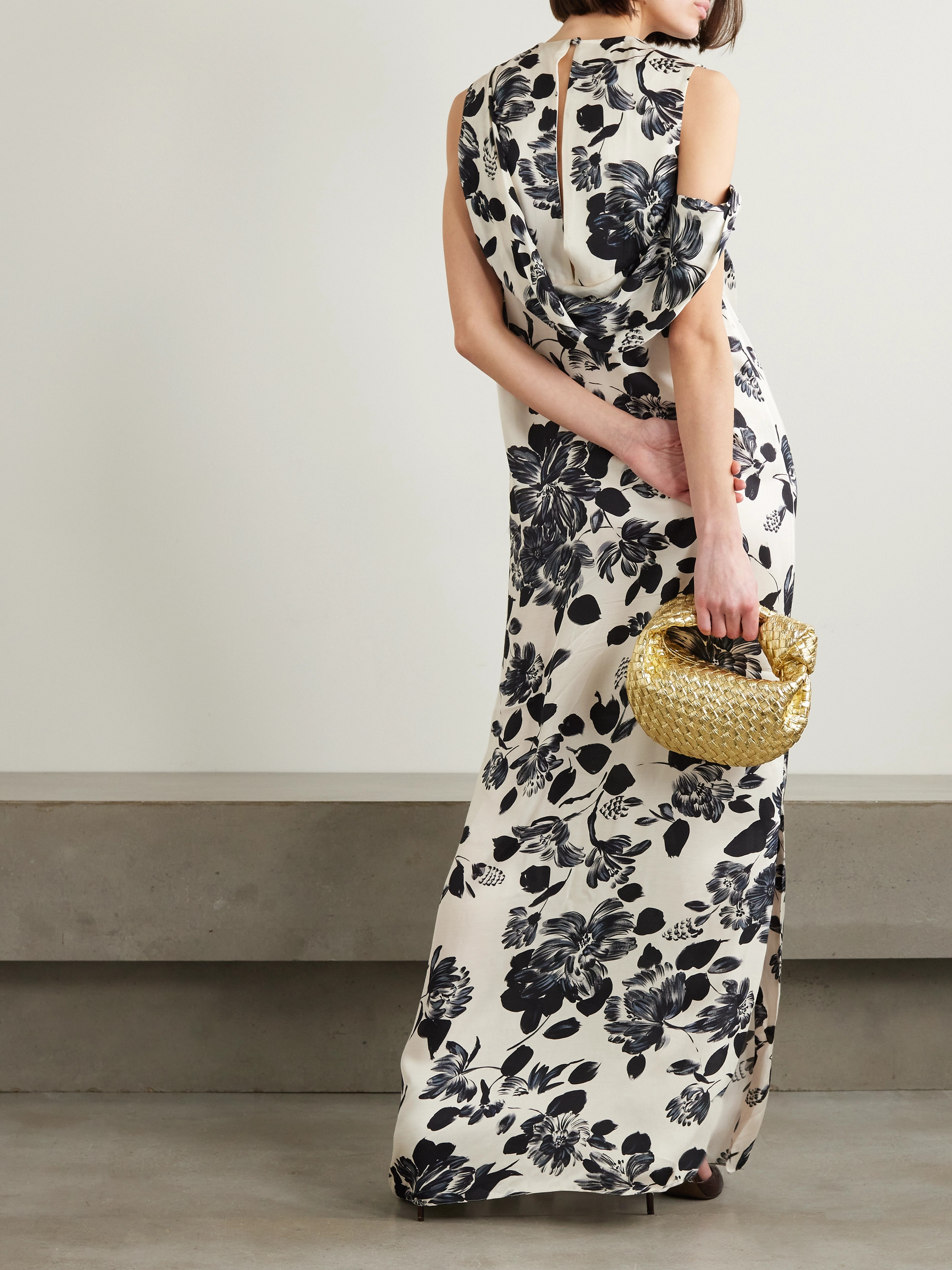 Emilia Wickstead Drifa ruffled floral-print twill maxi dress thumbnail