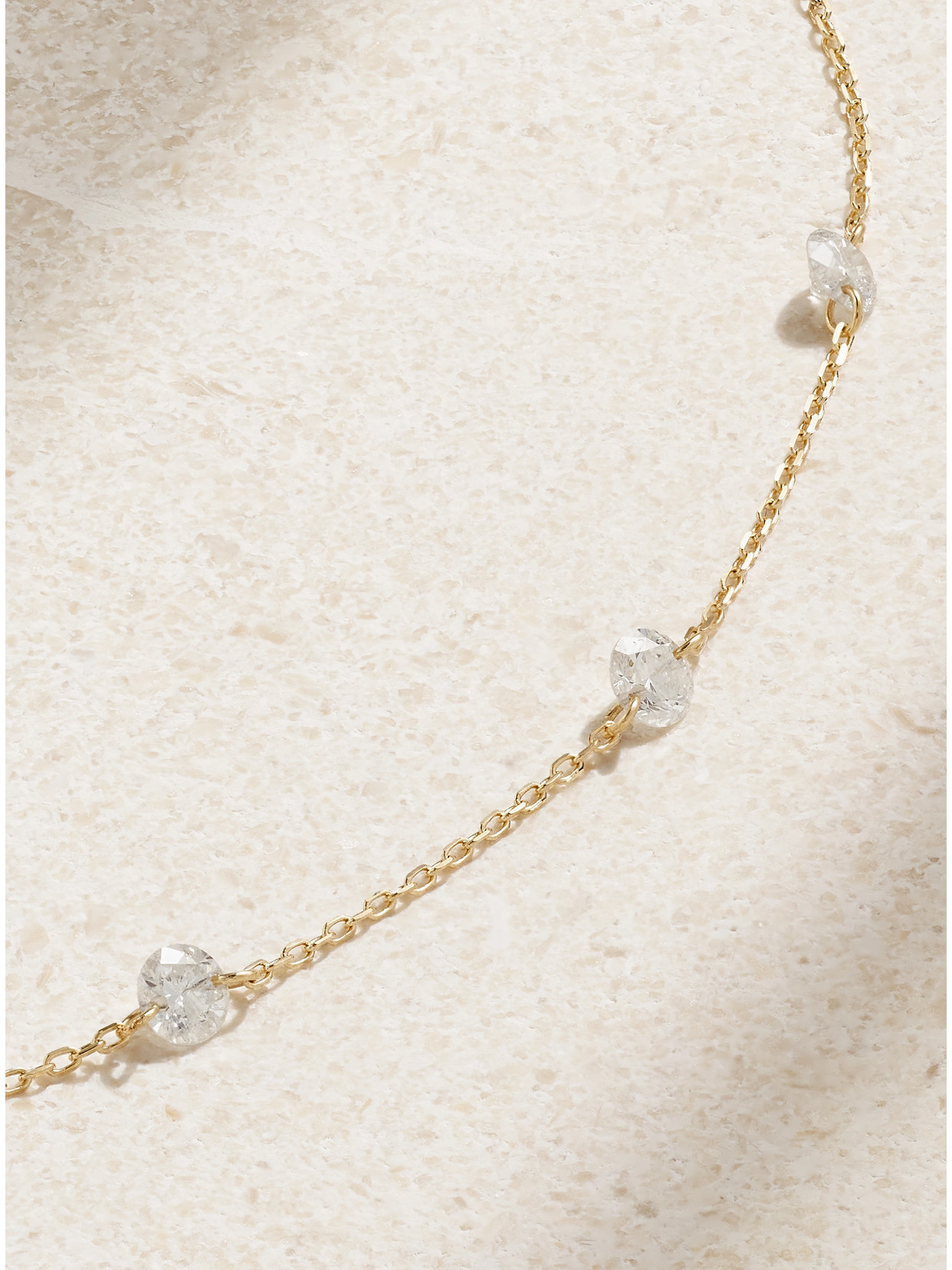 Persée Danaé 18-karat Gold Diamond Necklace In Gold