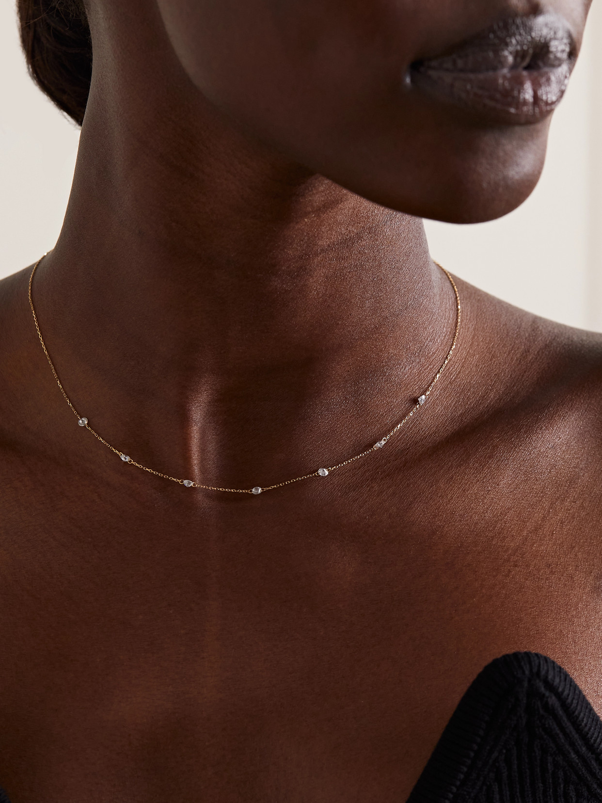 Persée Danaé 18-karat Gold Diamond Necklace In Gold