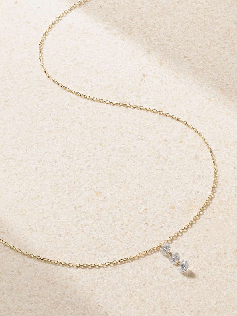 Persée Danaé 18-karat Gold Diamond Necklace