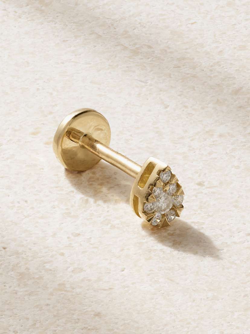 Persée 18-karat Gold Diamond Single Earring