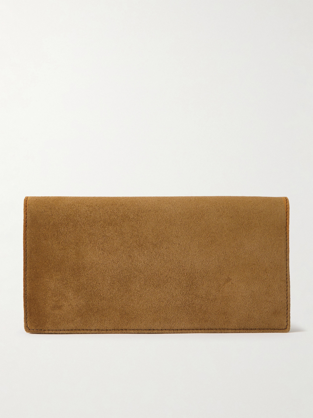 Metier Suede Jewelry Pouch In Brown