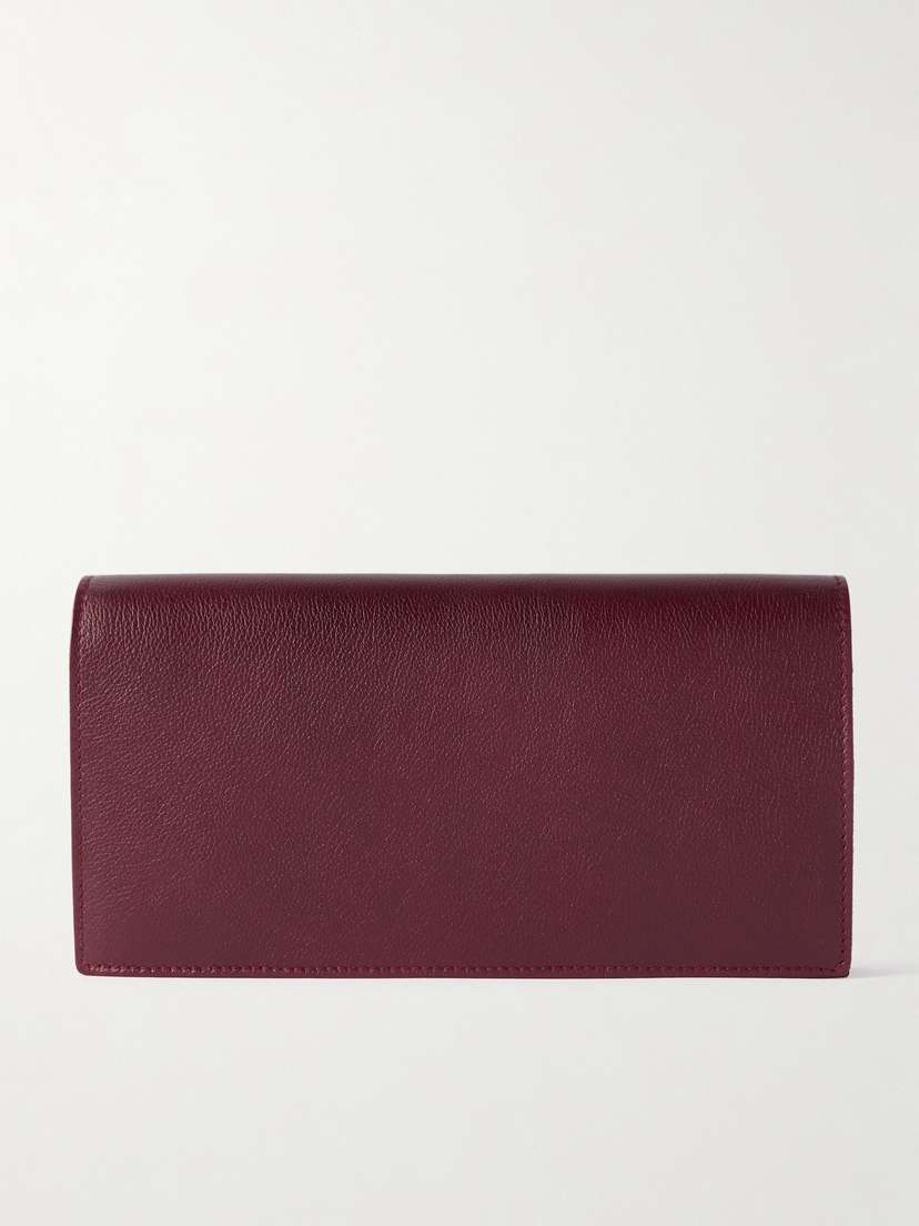 Métier Textured-leather Pouch