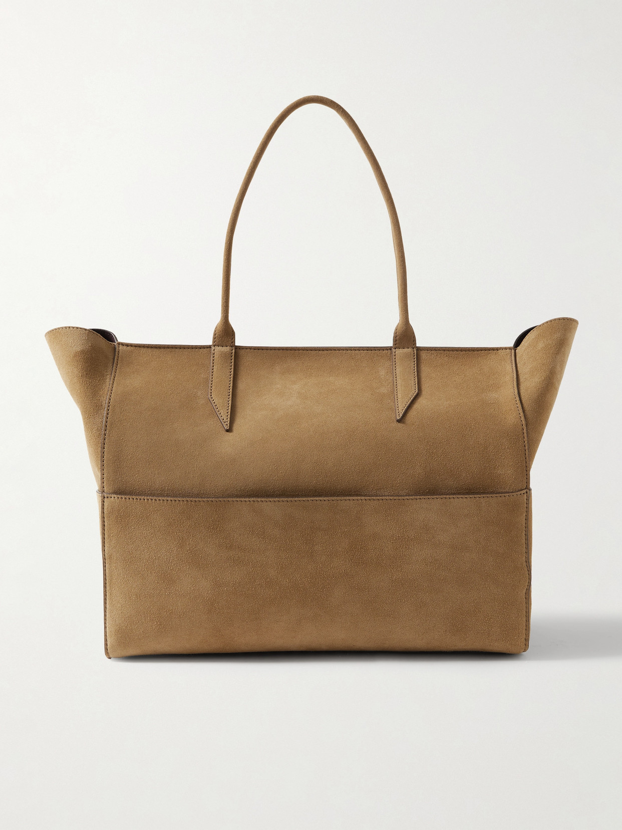 Métier - Incognito Cabas Small Suede Tote - Brown