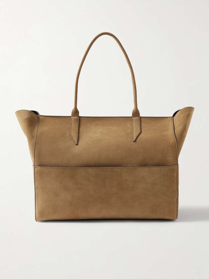 Métier Incognito Cabas Small Suede Tote