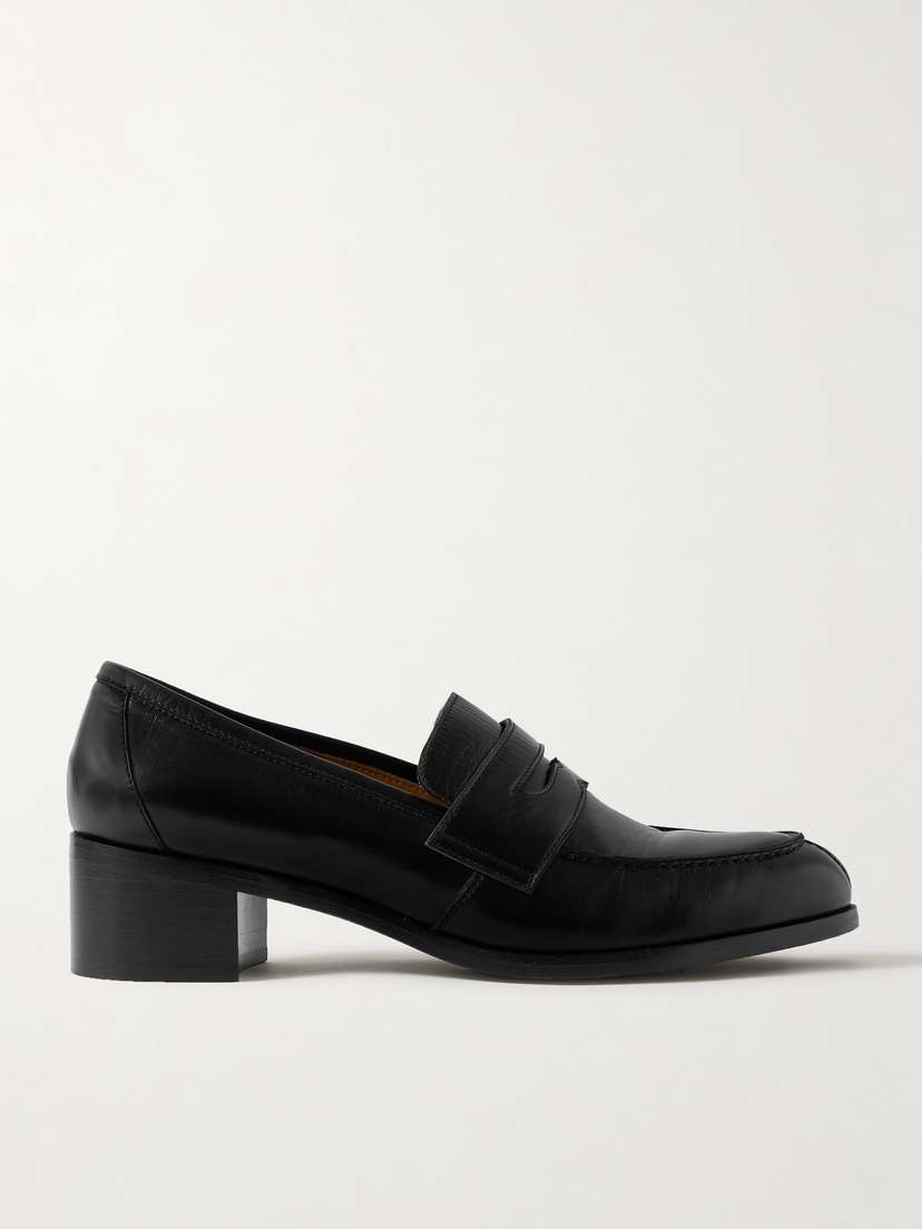 The Row Vera Leather Loafers