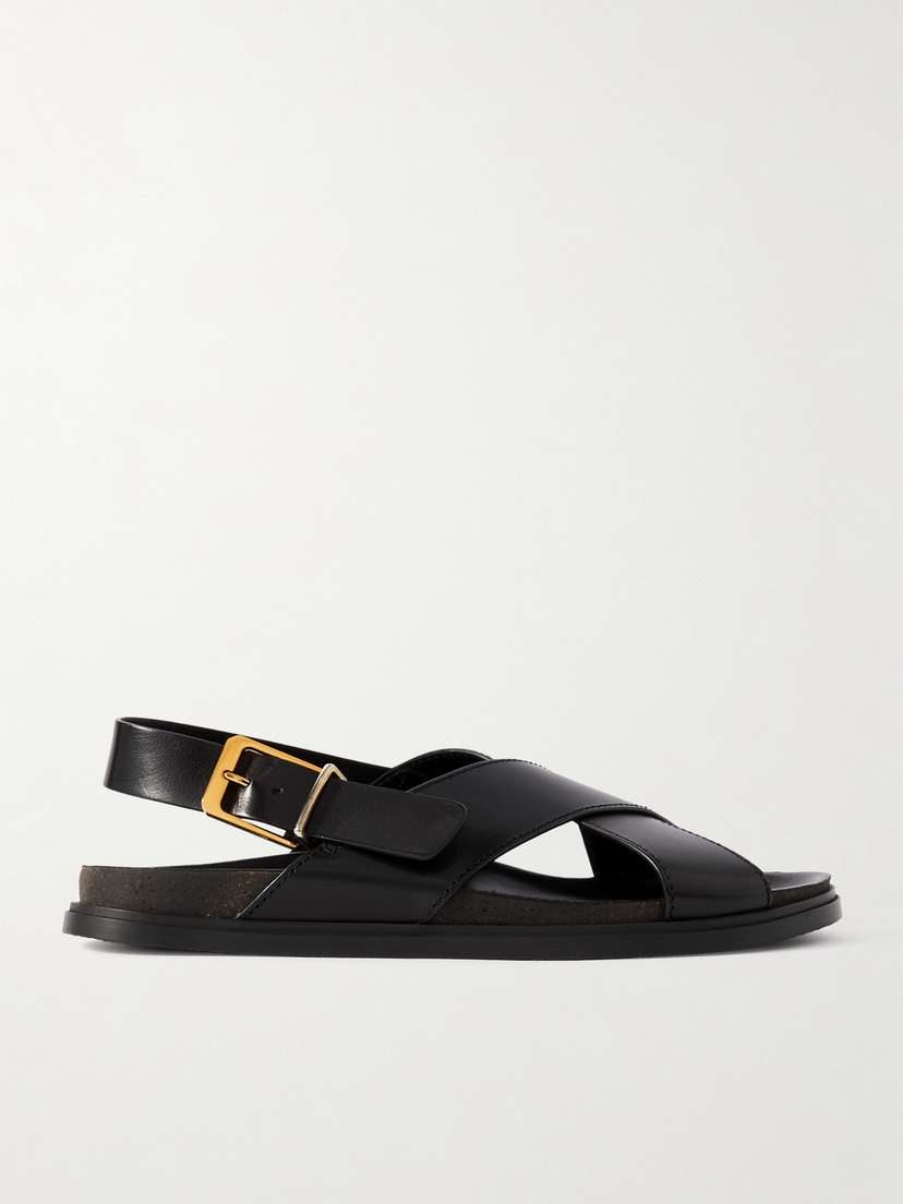 The Row Leather Sandals
