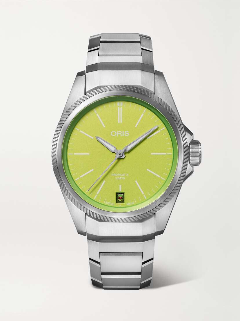 ORIS Propilot X Kermit Edition Automatic 39mm Titanium Watch