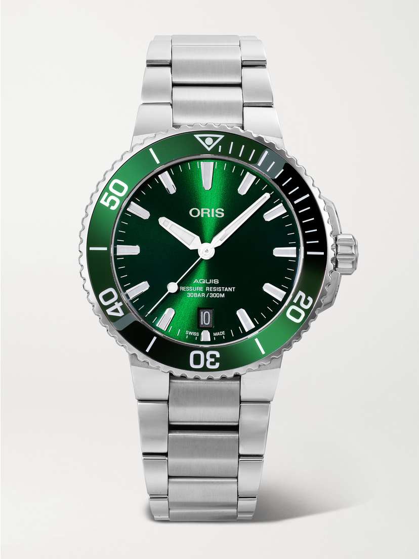 ORIS Aquis Date Automatic 39.5mm Stainless Steel Watch