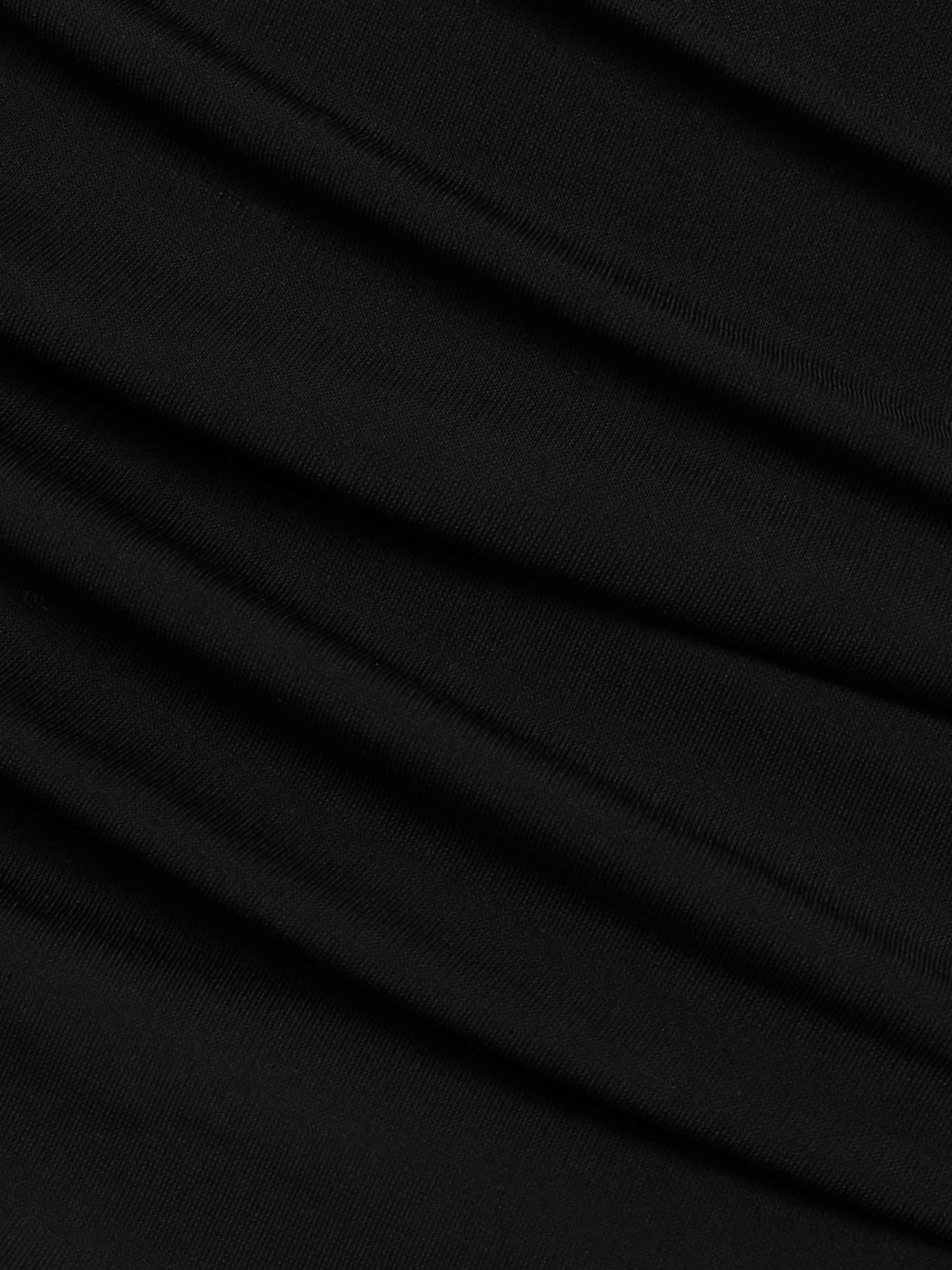 MICHAEL LO SORDO Draped satin maxi dress | NET-A-PORTER