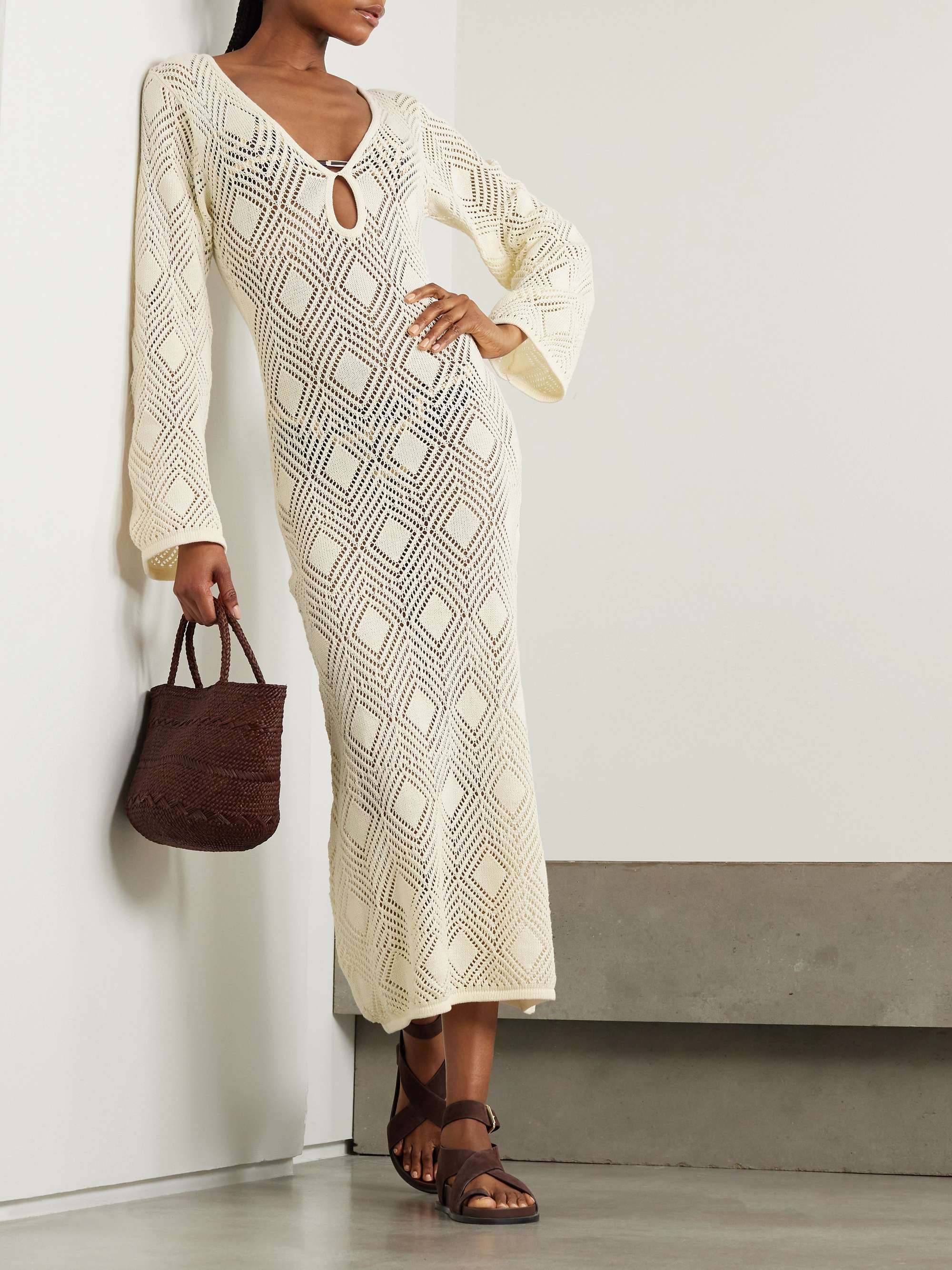 chinese dress ladies Serenade Knit Maxi Dress – Retrofete main image 0