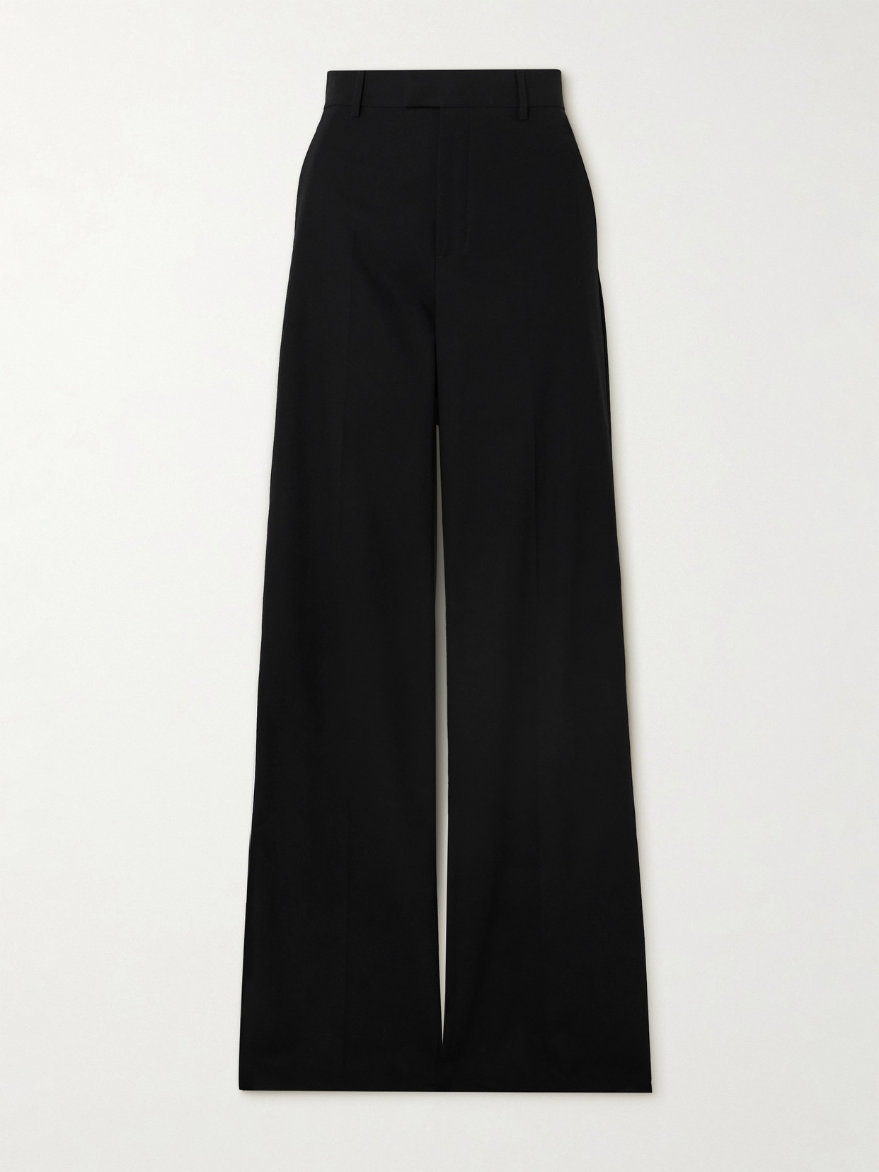 Ann Demeulemeester Maaike Cotton-twill Flared Pants In Black