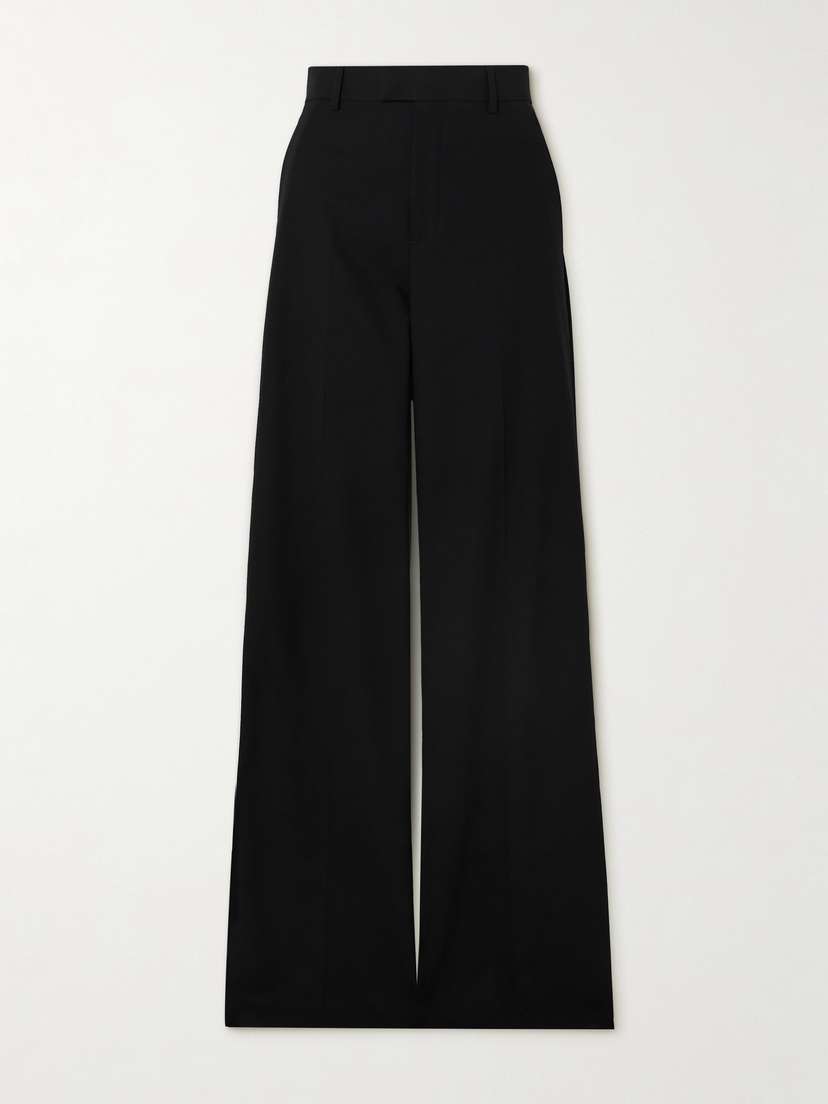 Ann Demeulemeester Maaike Cotton-twill Flared Pants