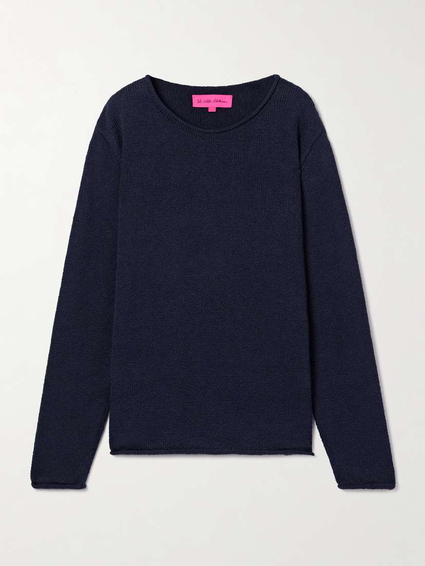 The Elder Statesman Nora Cotton Sweater - x large