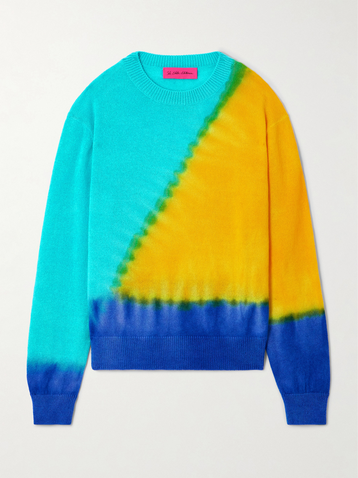 The Elder Statesman Tranquility Tie-dyed Cashmere Jumper In Multi