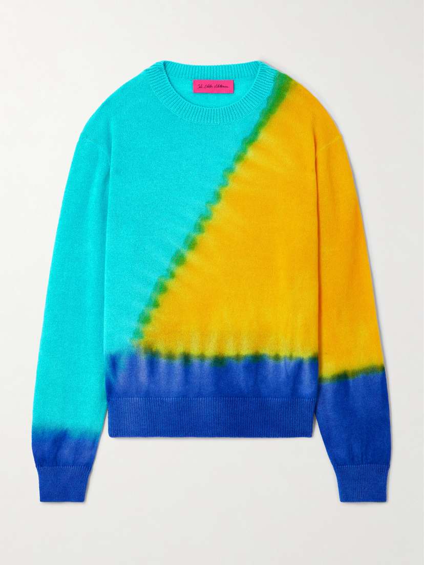 The Elder Statesman Tranquility Tie-dyed Cashmere Sweater