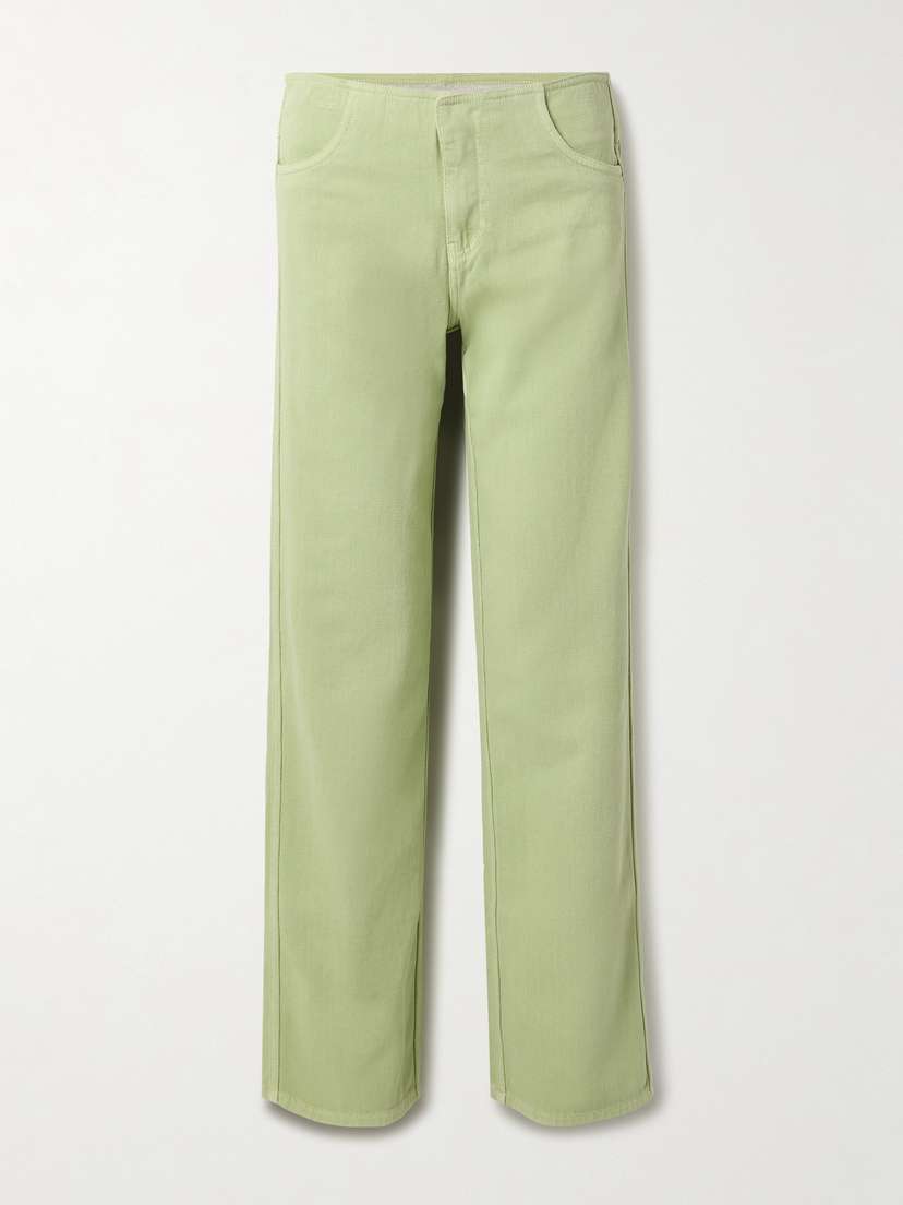 Christopher Esber Mid-rise Straight-leg Jeans