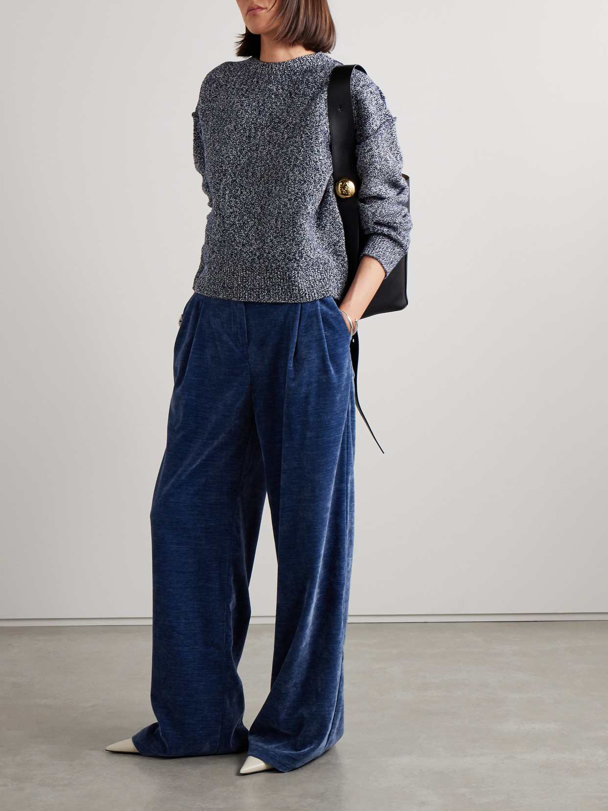 White Label - Remy Cotton-Blend Sweater