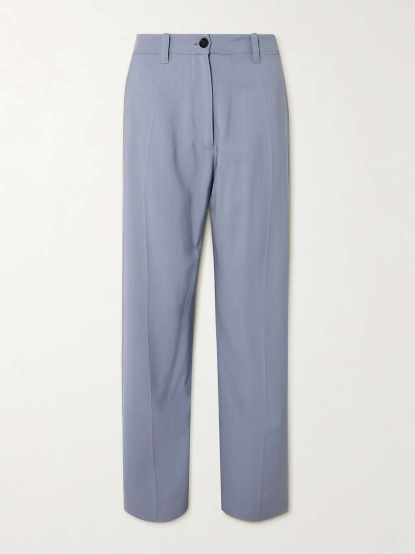 Proenza Schouler Otis Crepe Wide-leg Pants