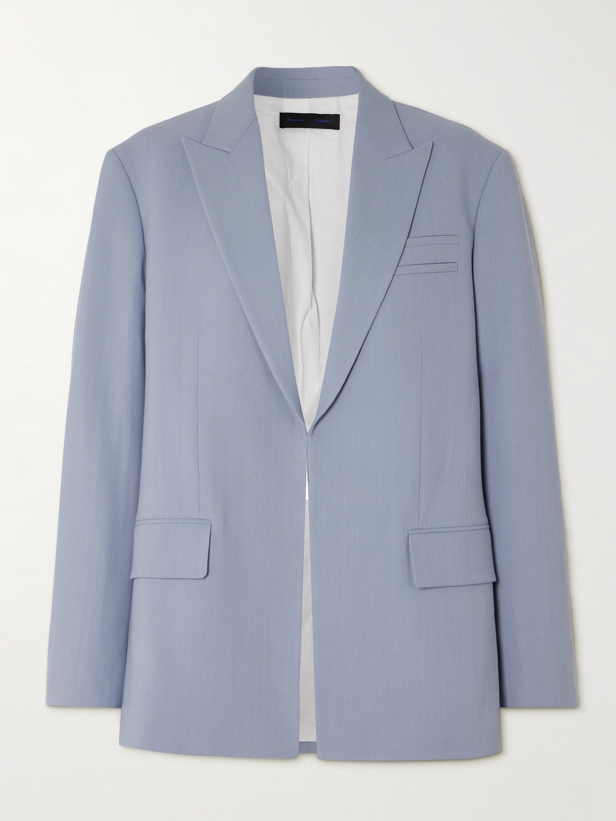 Proenza Schouler - Devon Crepe Blazer - Blue