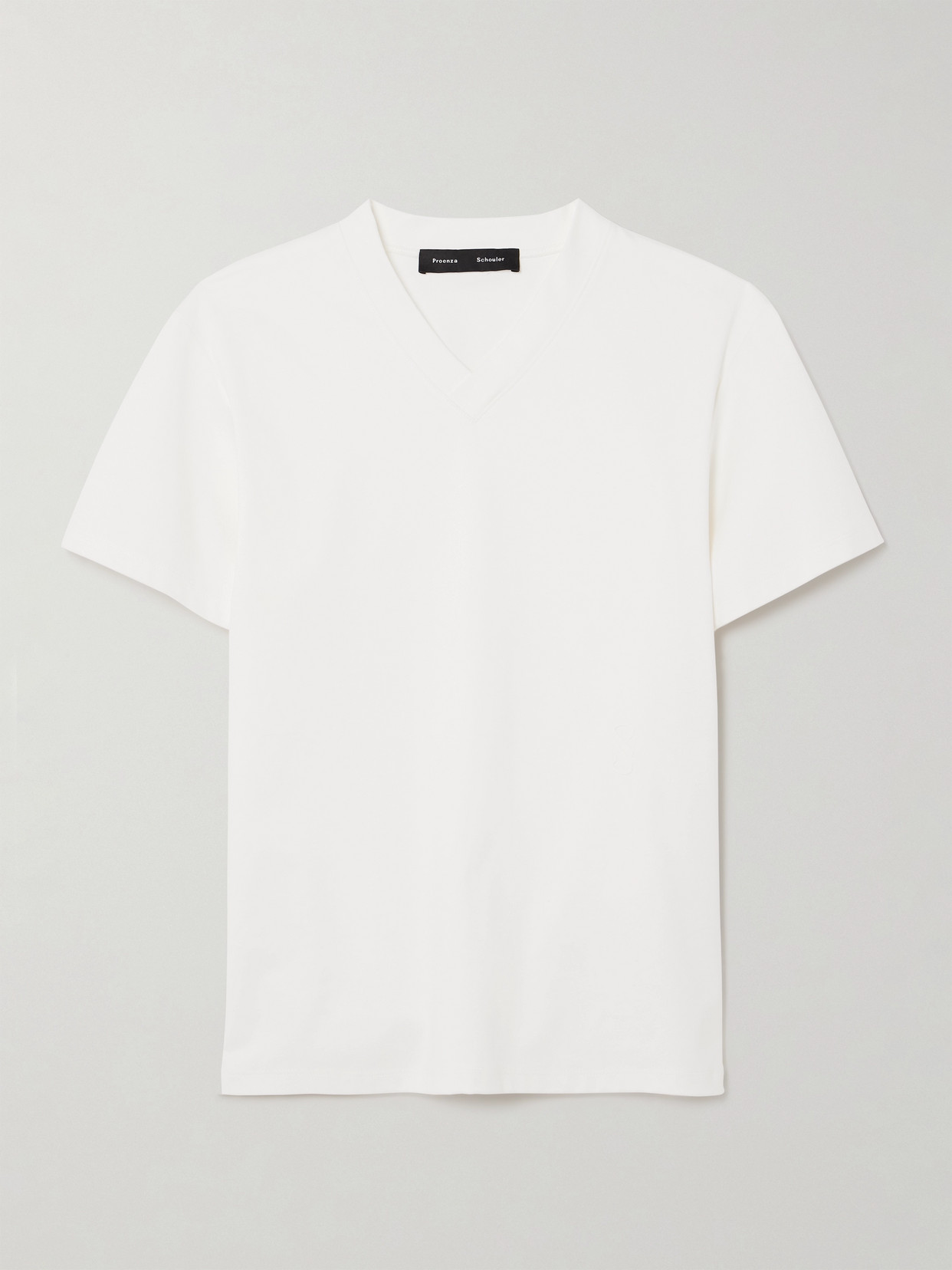 Proenza Schouler Talia Organic Cotton Top In White