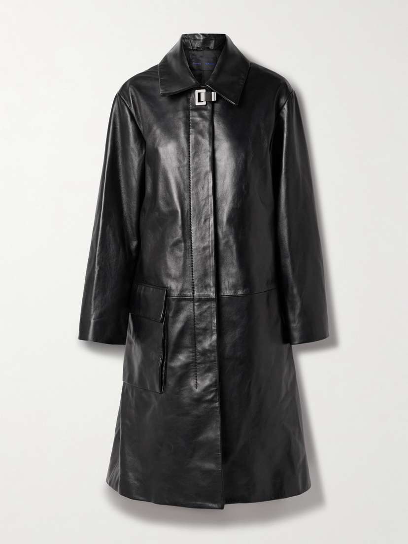 Proenza Schouler Billie Leather Coat