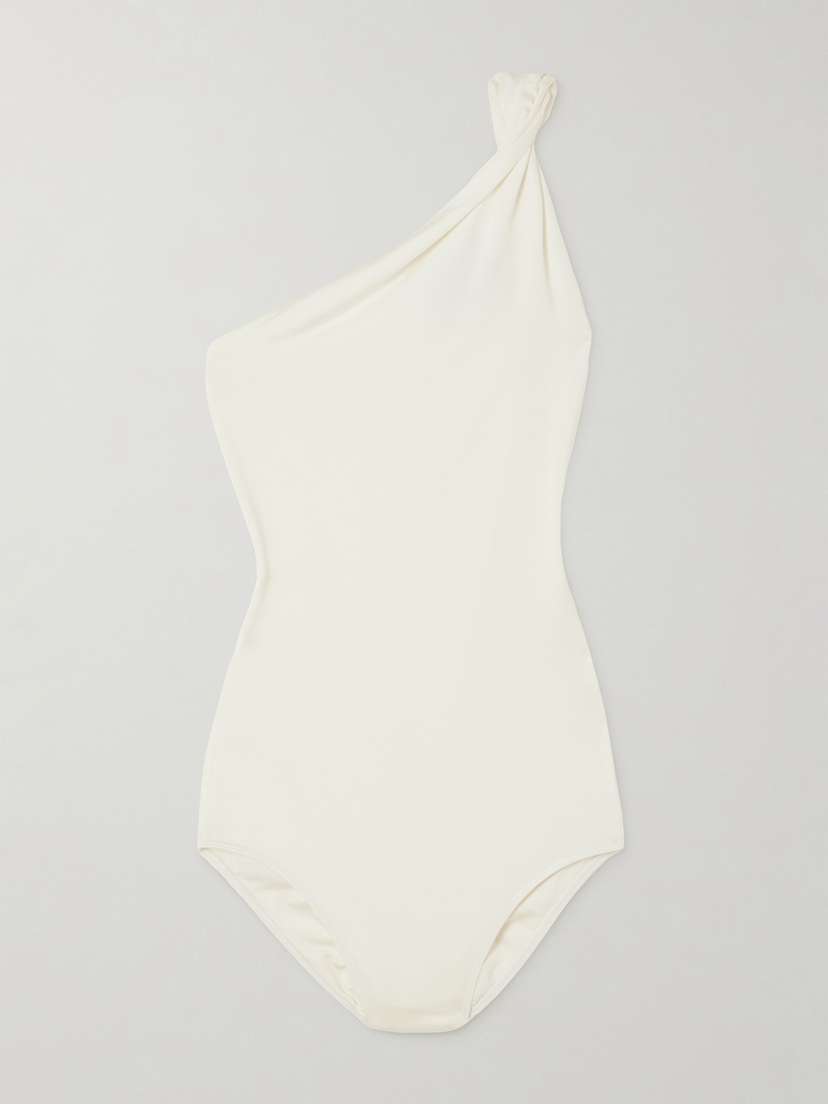 Tove Lior Twisted One-shoulder Stretch-jersey Bodysuit