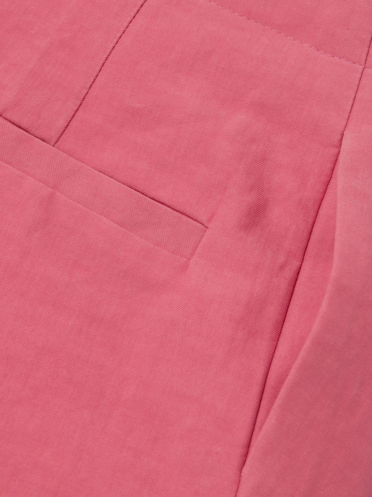 Tove Santu Cropped Pleated Linen-blend Wide-leg Pants In Pink