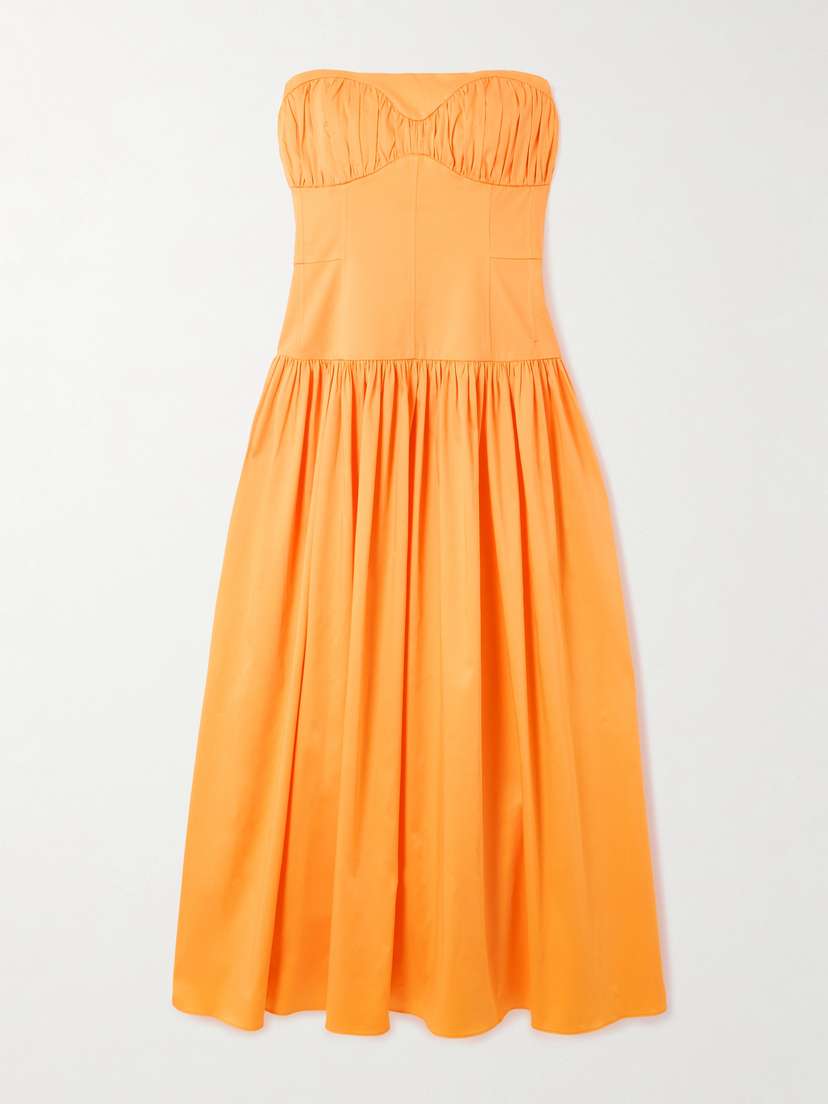 Tove Lauryn Organic Cotton-poplin Midi Dress