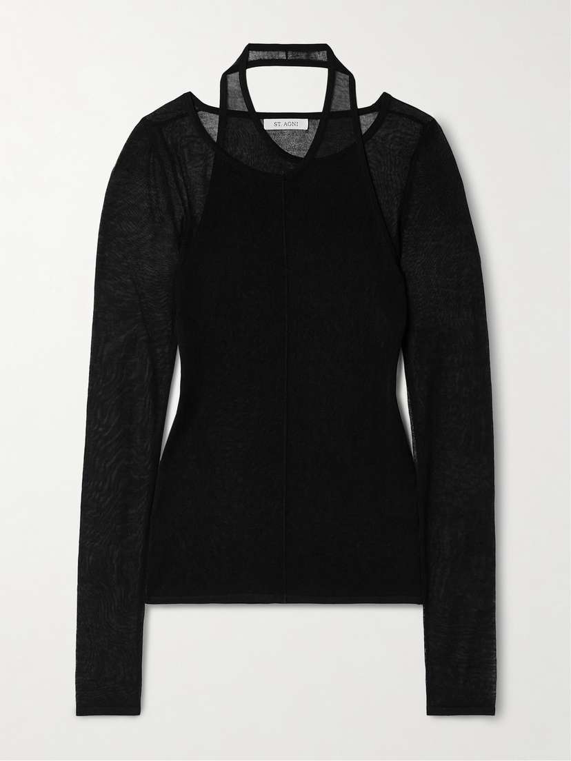 St. Agni Layered Tencel™ Lyocell Top - x large