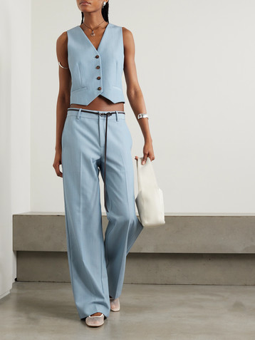 St. Agni Carter recycled-twill vest