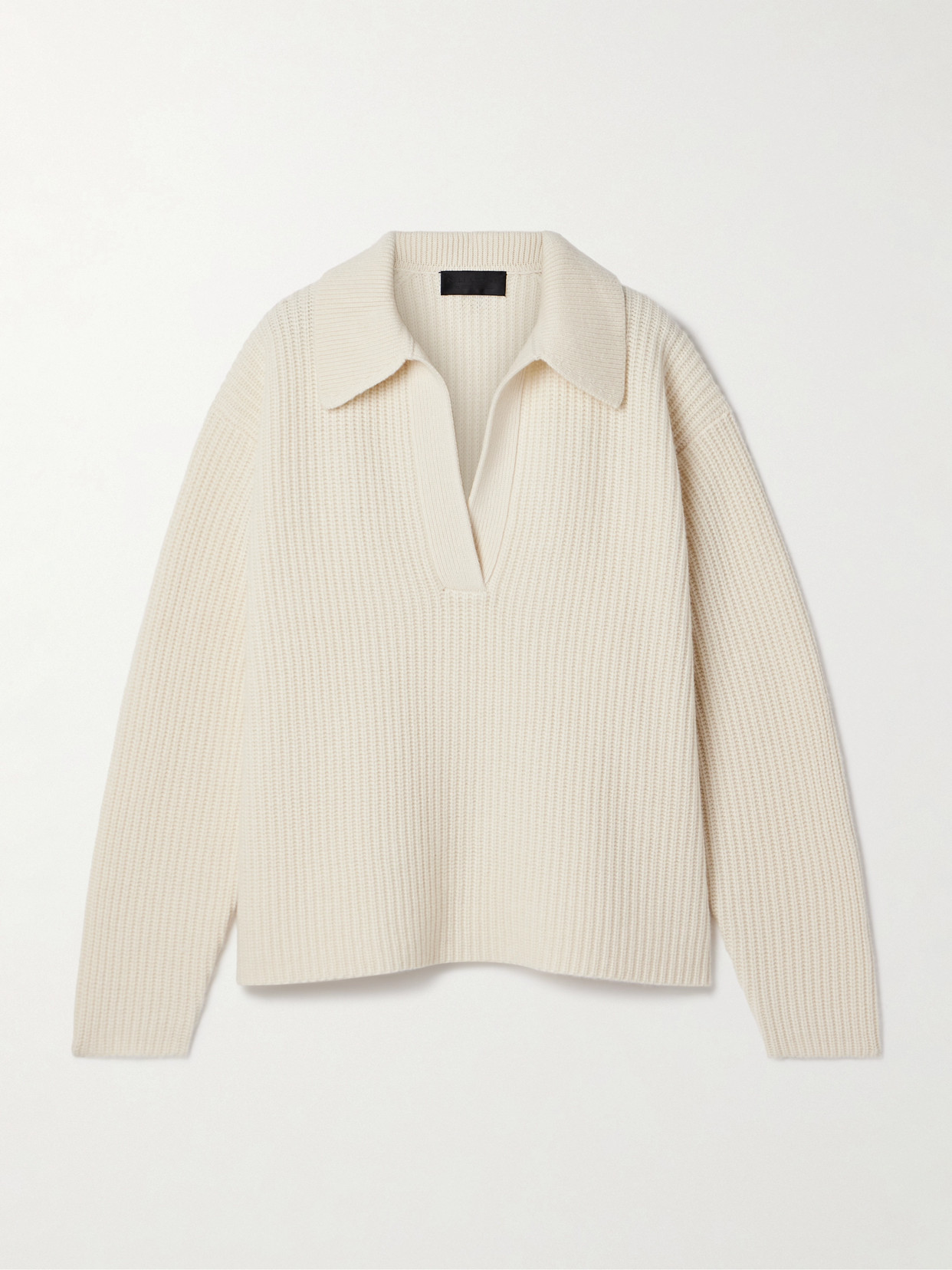 NILI LOTAN TOVA RIBBED CASHMERE jumper
