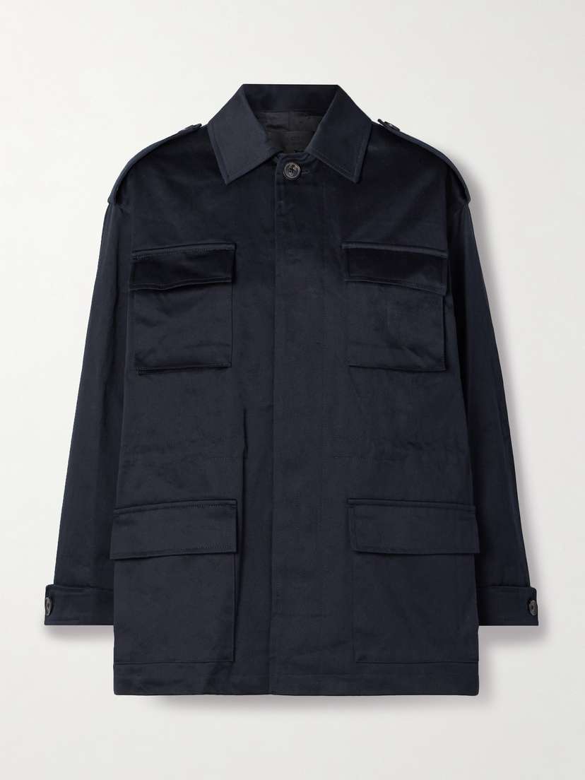 Nili Lotan Lorenzo Cotton-twill Jacket