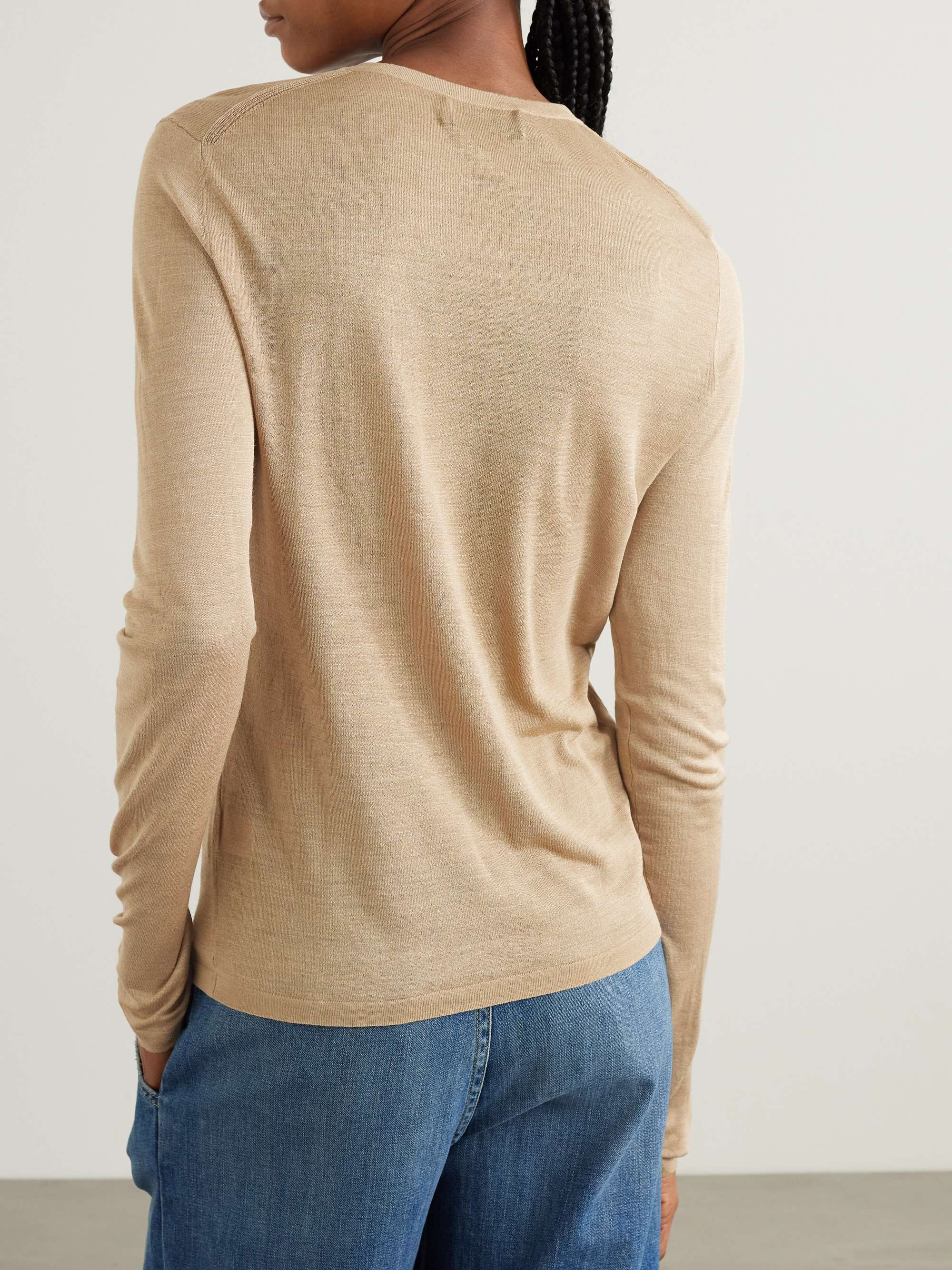 NILI LOTAN Candice silk sweater