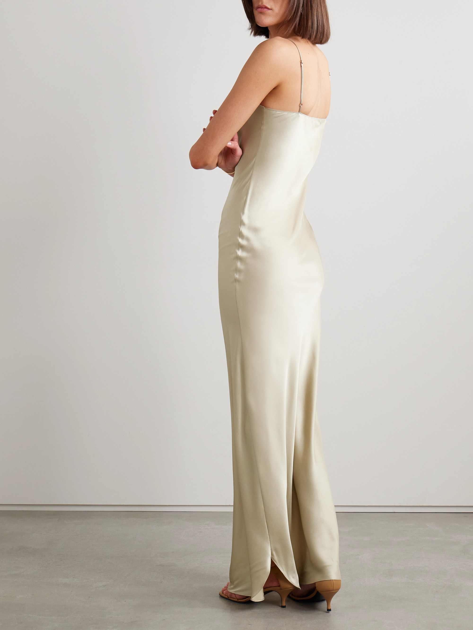 Nili Lotan Cami silk-satin gown thumbnail