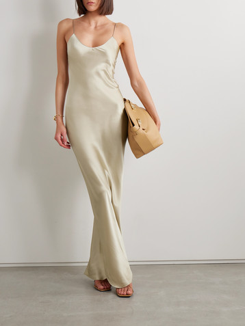 Nili Lotan Cami silk-satin gown