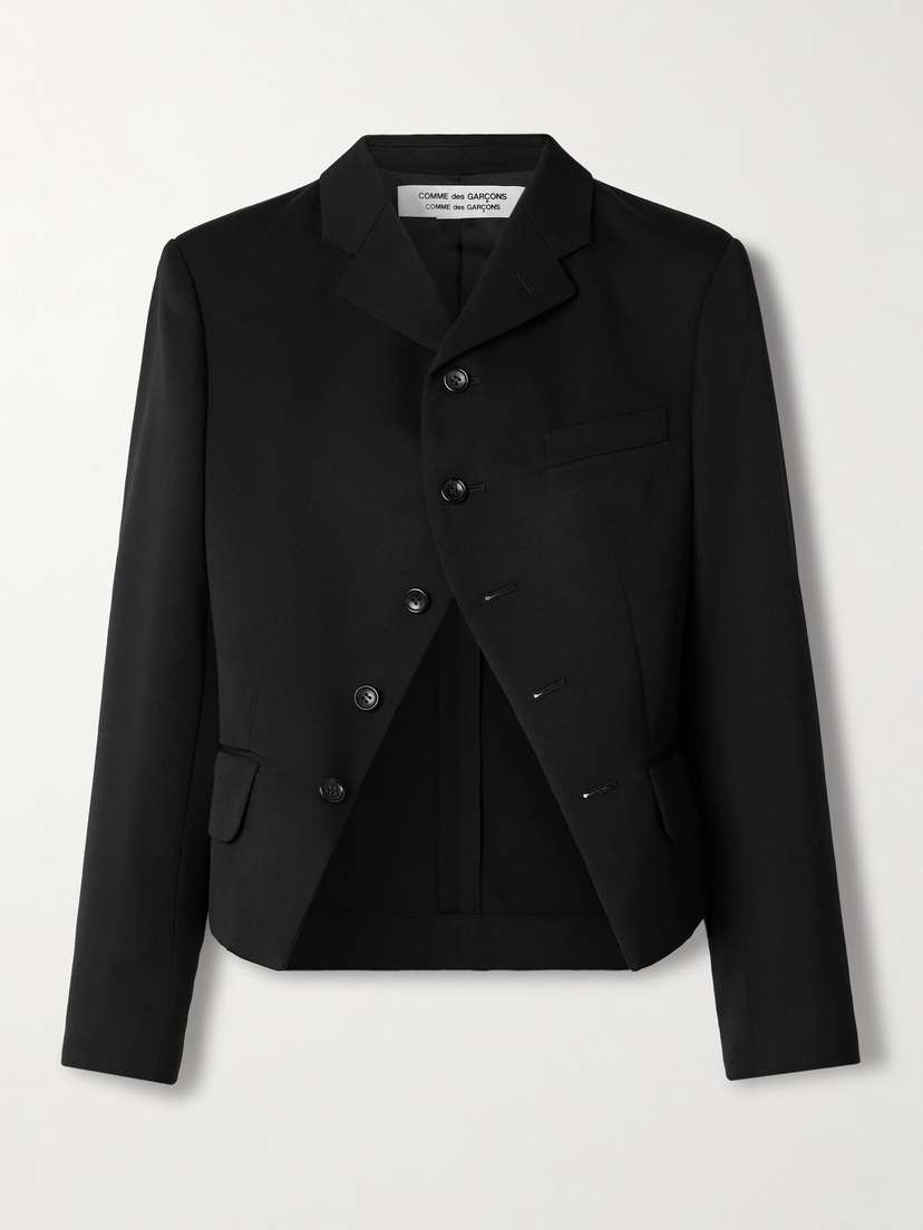 Comme des Garçons Comme des Garçons Wool-twill Blazer