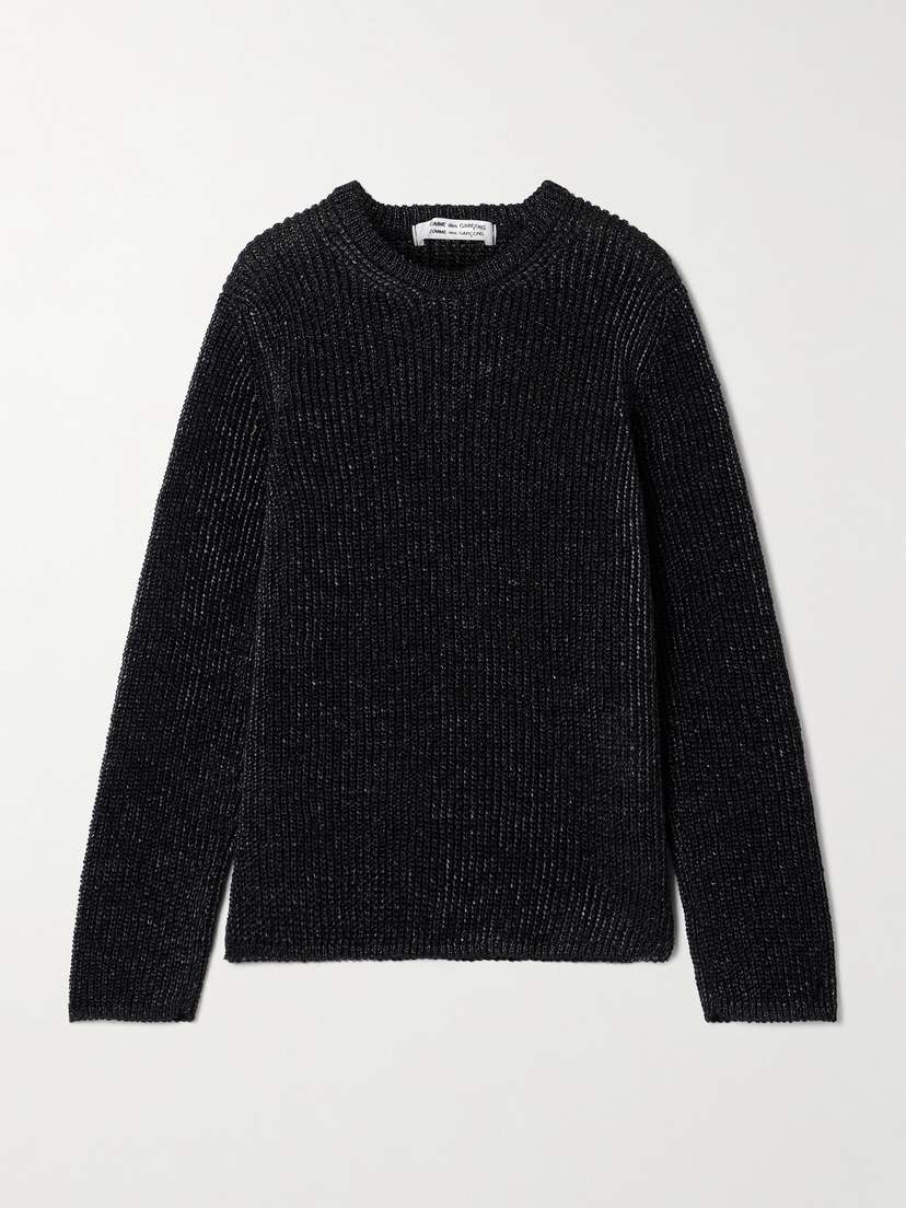 Comme des Garçons Comme des Garçons Coated Knitted Sweater