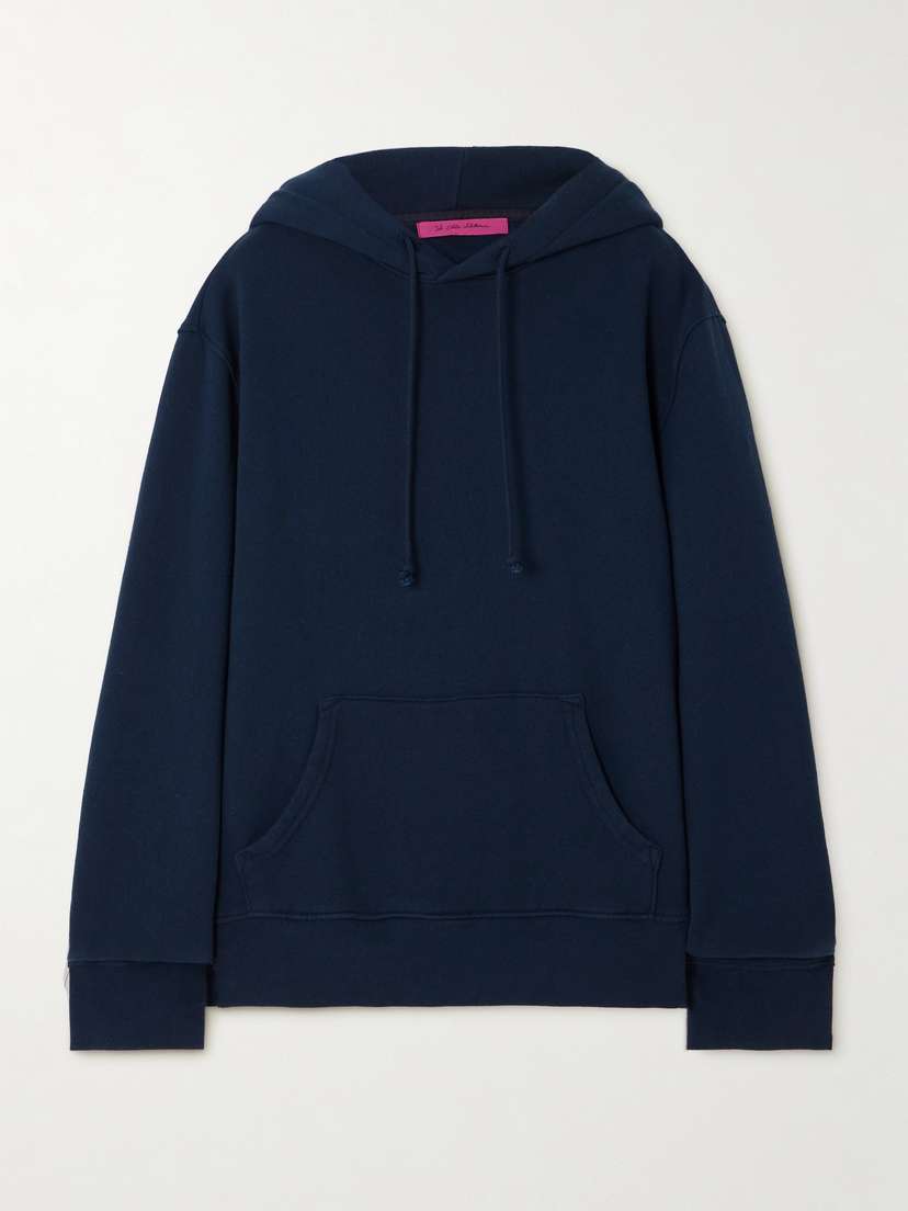 The Elder Statesman Cotton And Cashmere-blend Hoodie