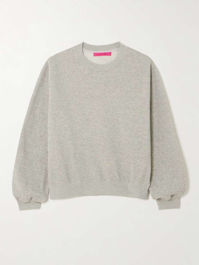 The Elder Statesman Cotton And Cashmere-blend Jersey Sweatshirt