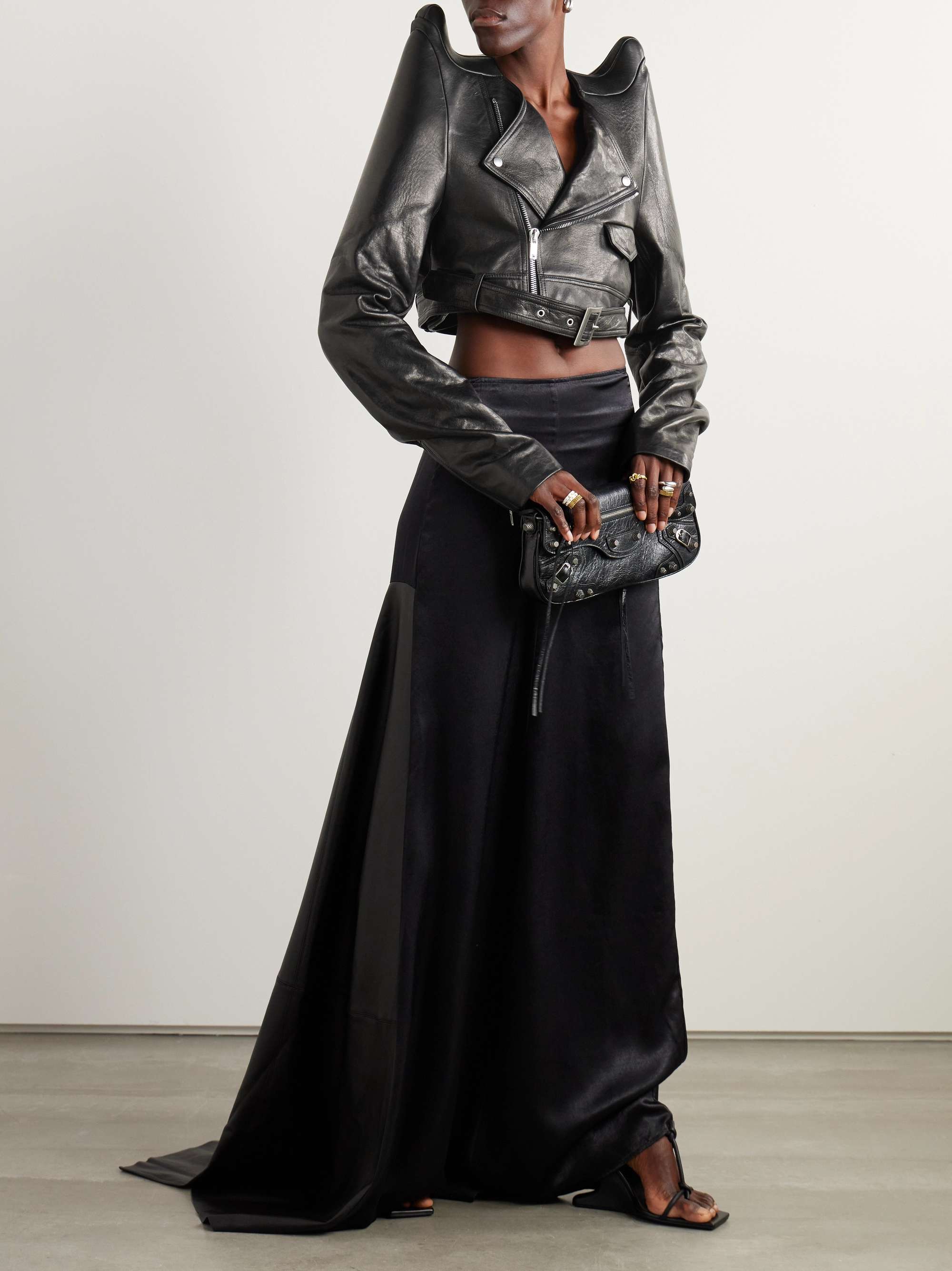 rick owens snakeskin jacket