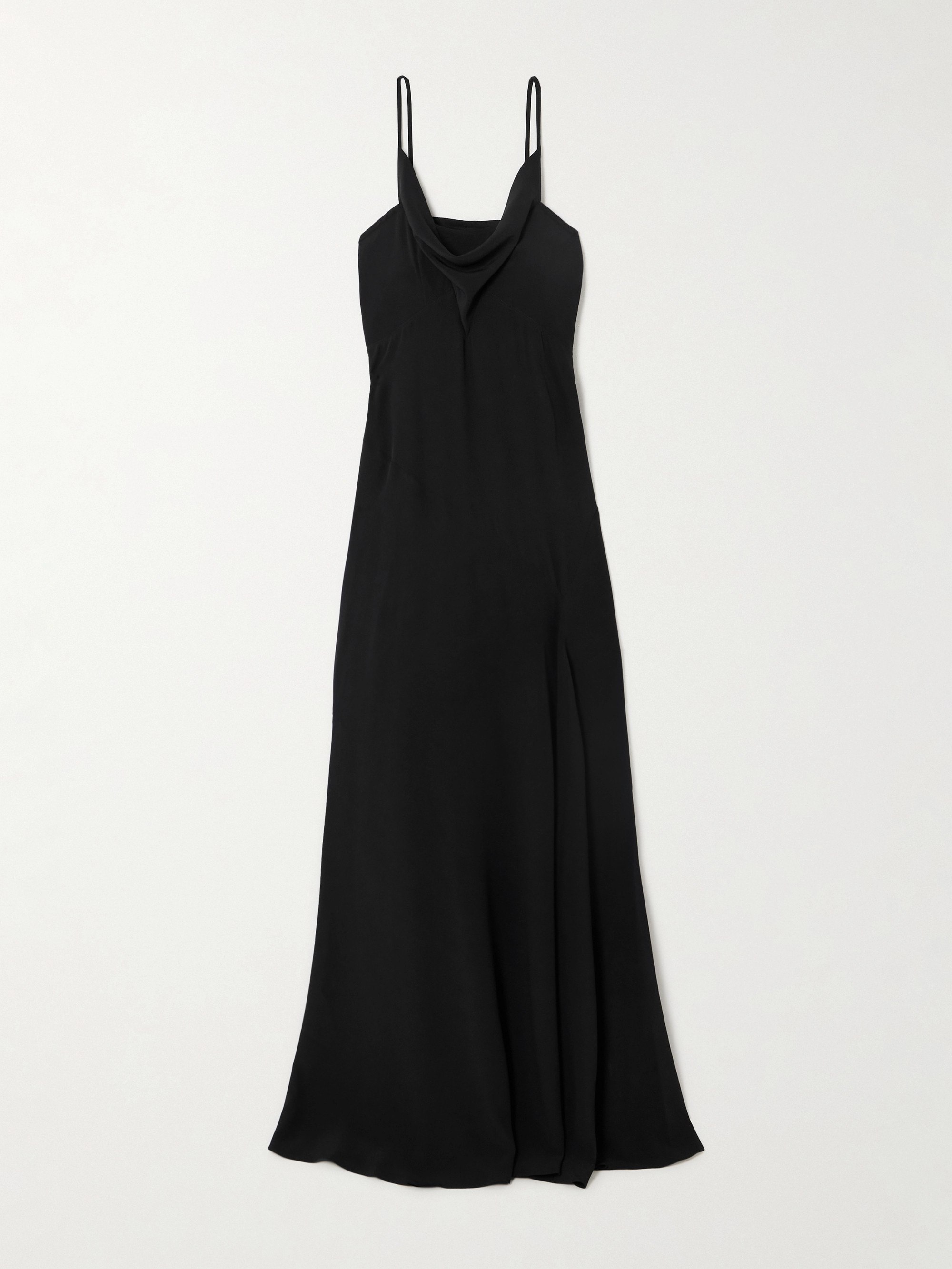 Isabel Marant Kapri draped open-back crepe maxi dress