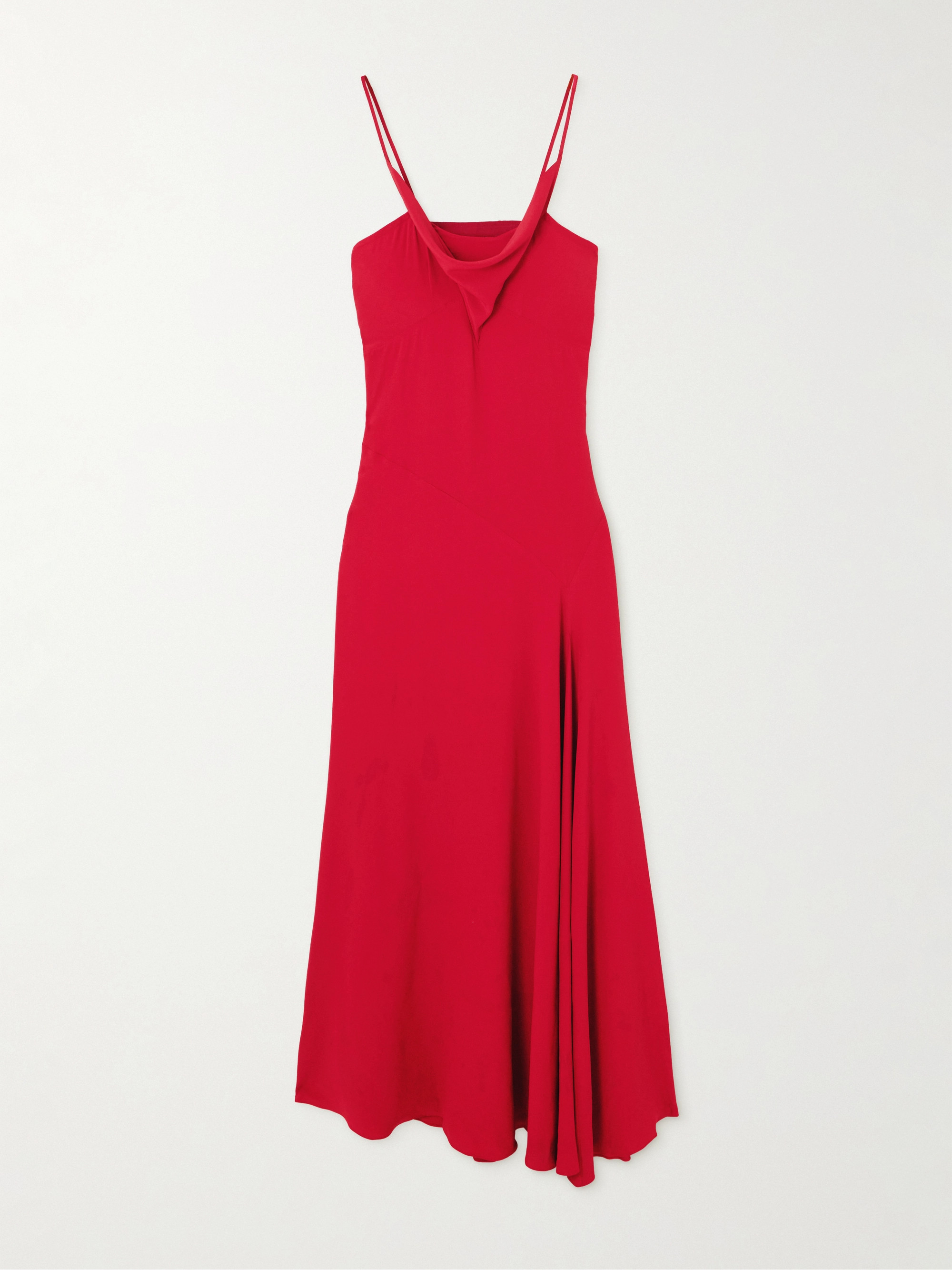 Isabel Marant Kapri draped open-back crepe maxi dress thumbnail